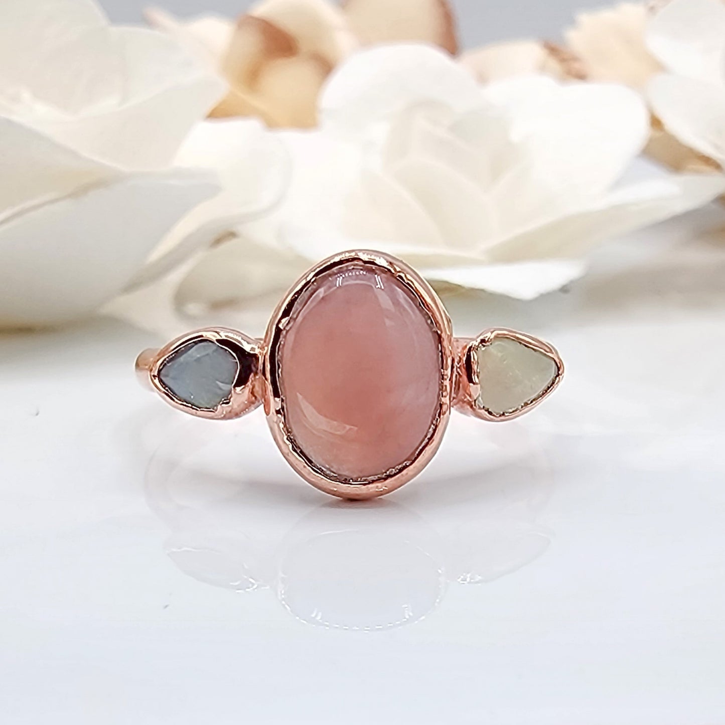 Pink Opal Ring