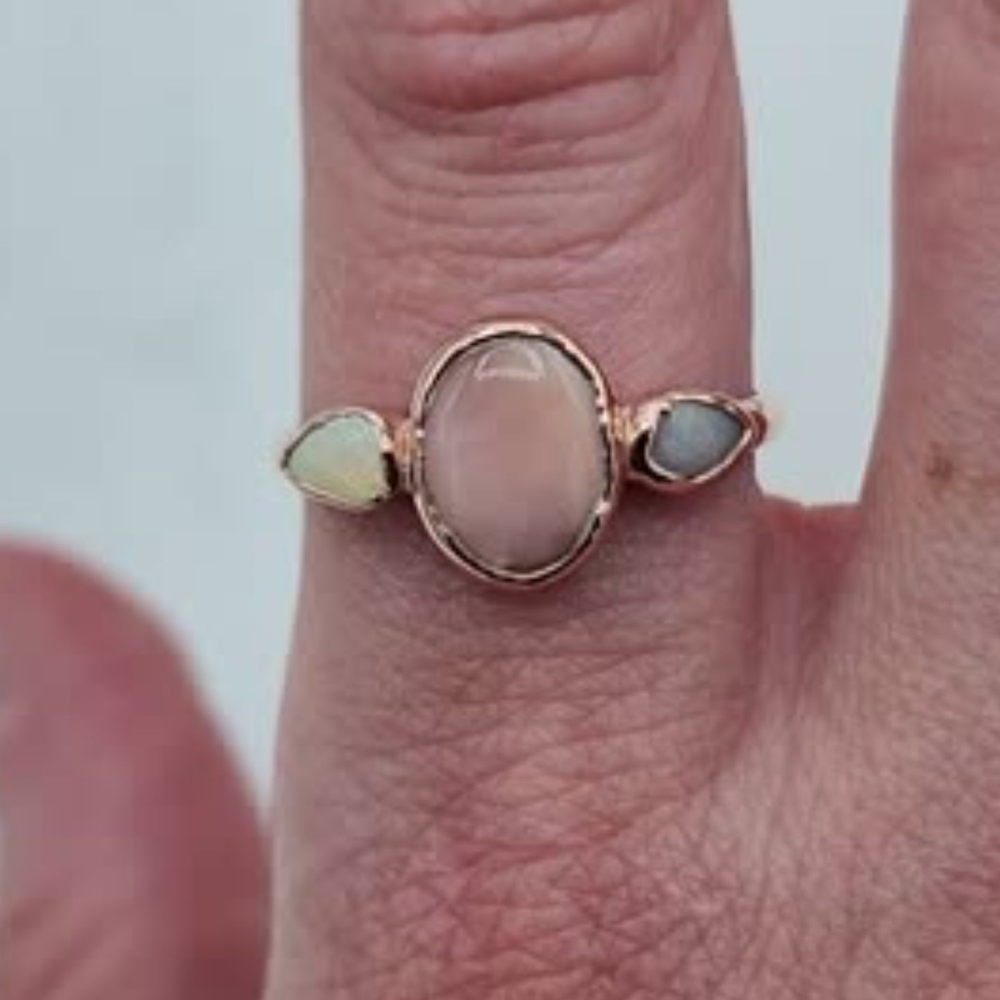 Pink Opal Ring