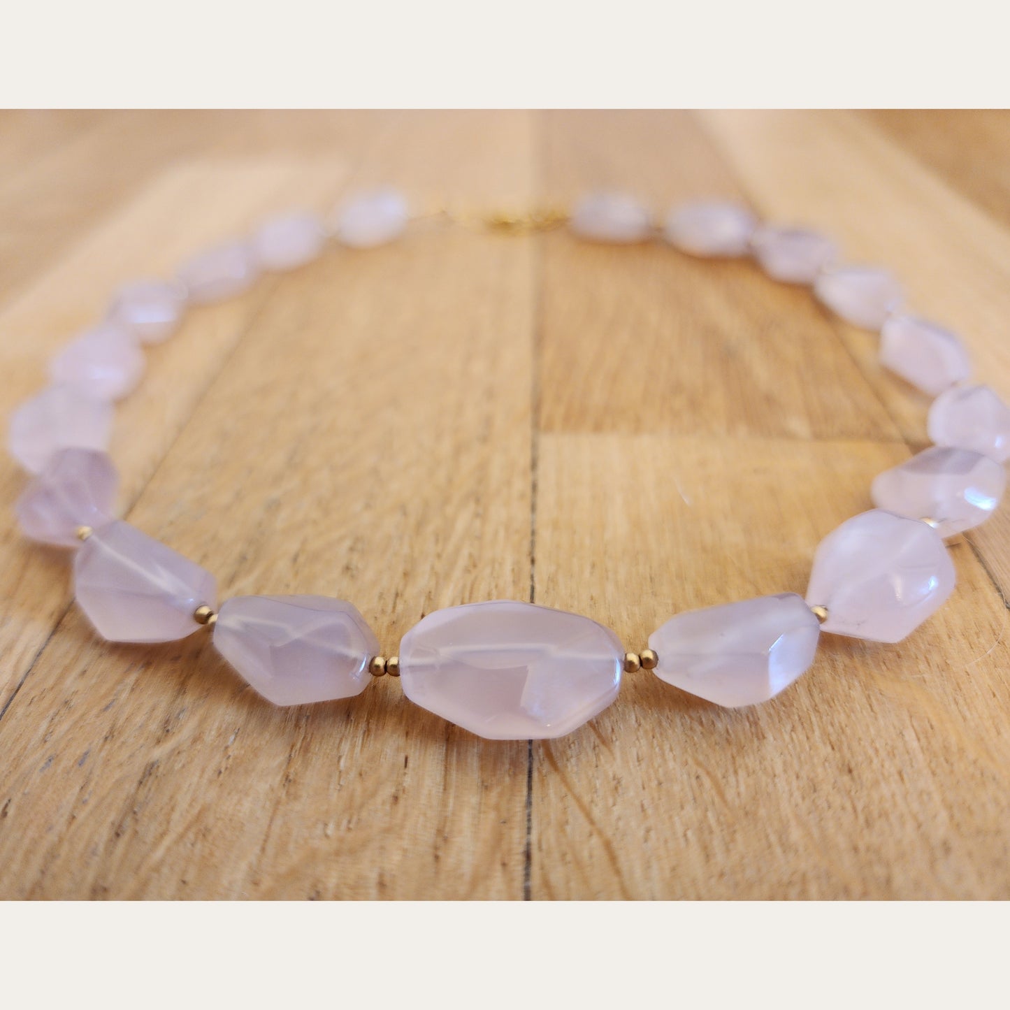 Rose Water Necklace (17in-19in)