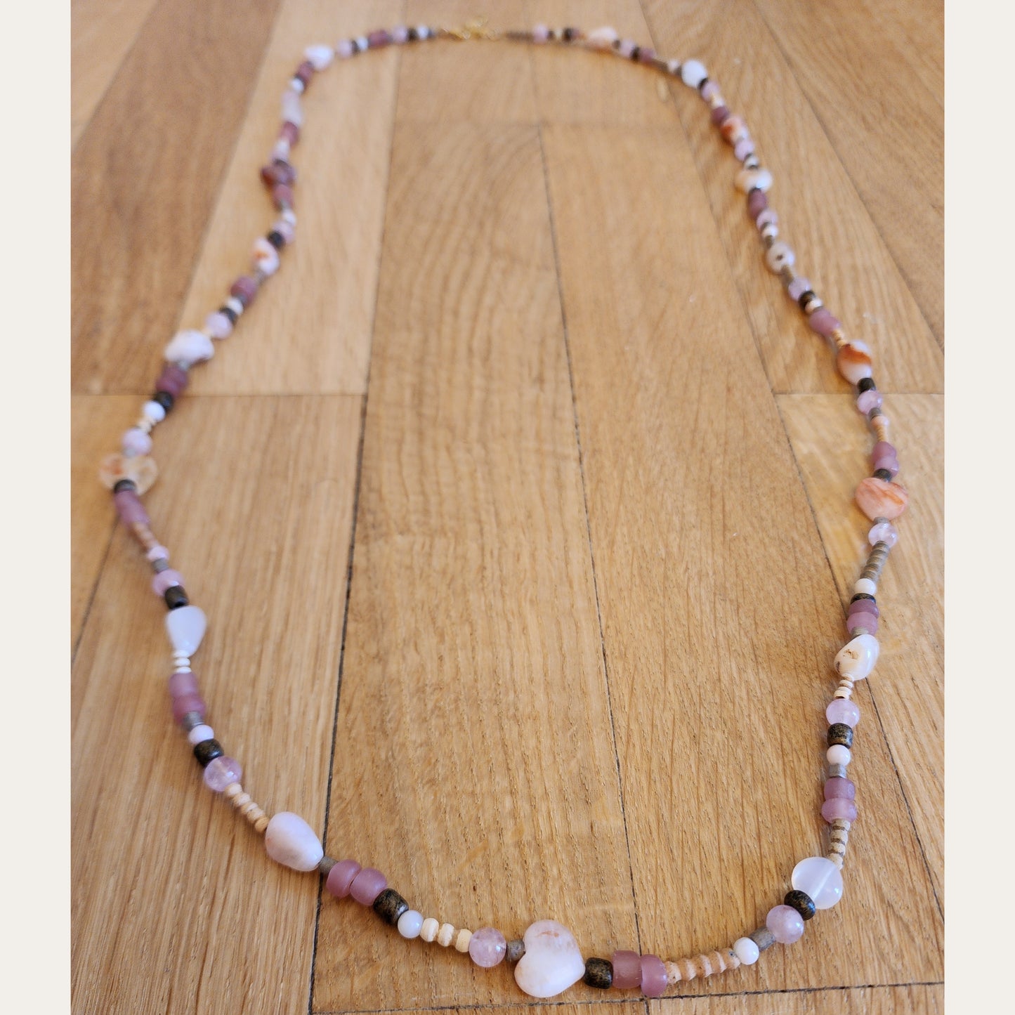 Wild Rosehips Necklace (36in-38in)