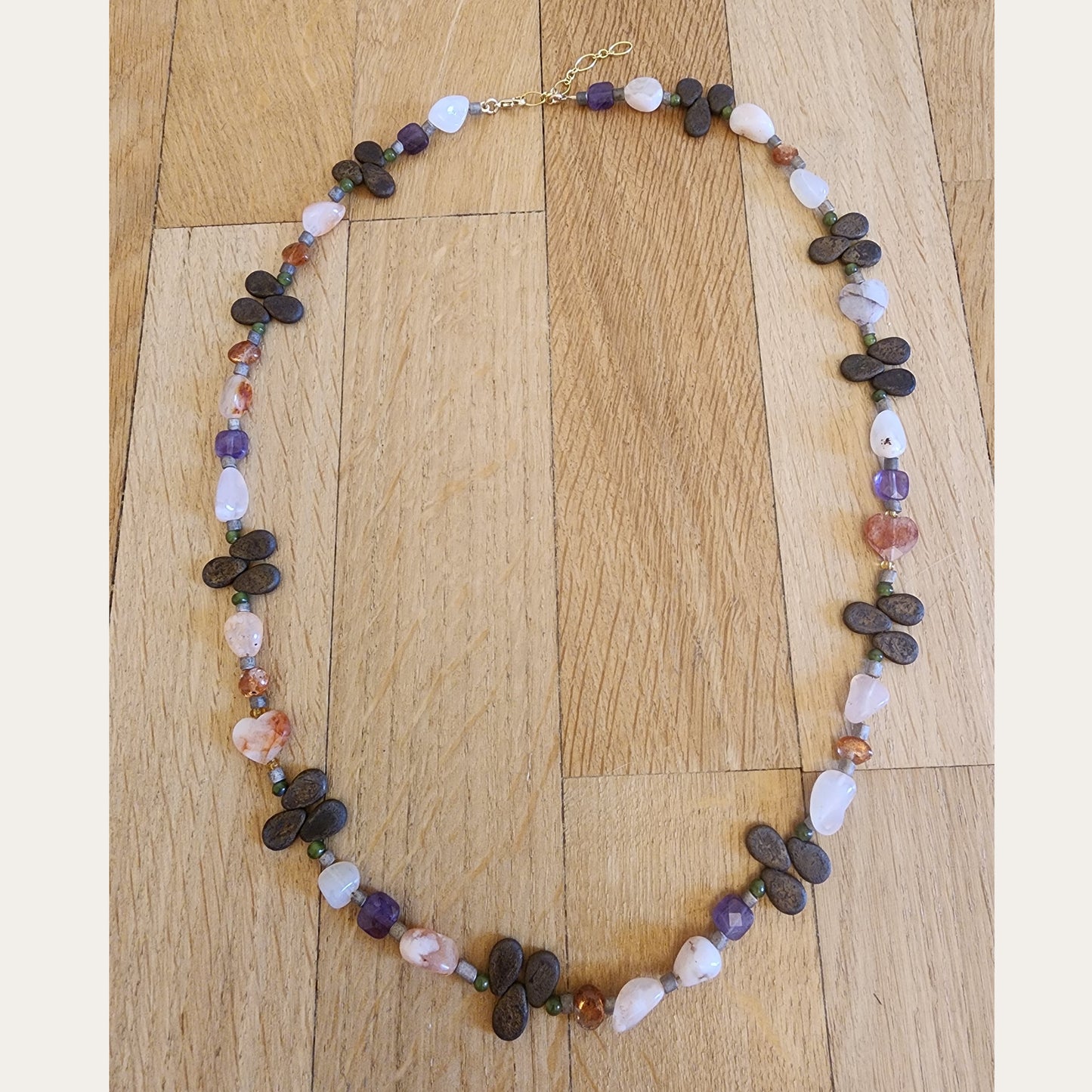Cotton Thistle Necklace (24in-25in)