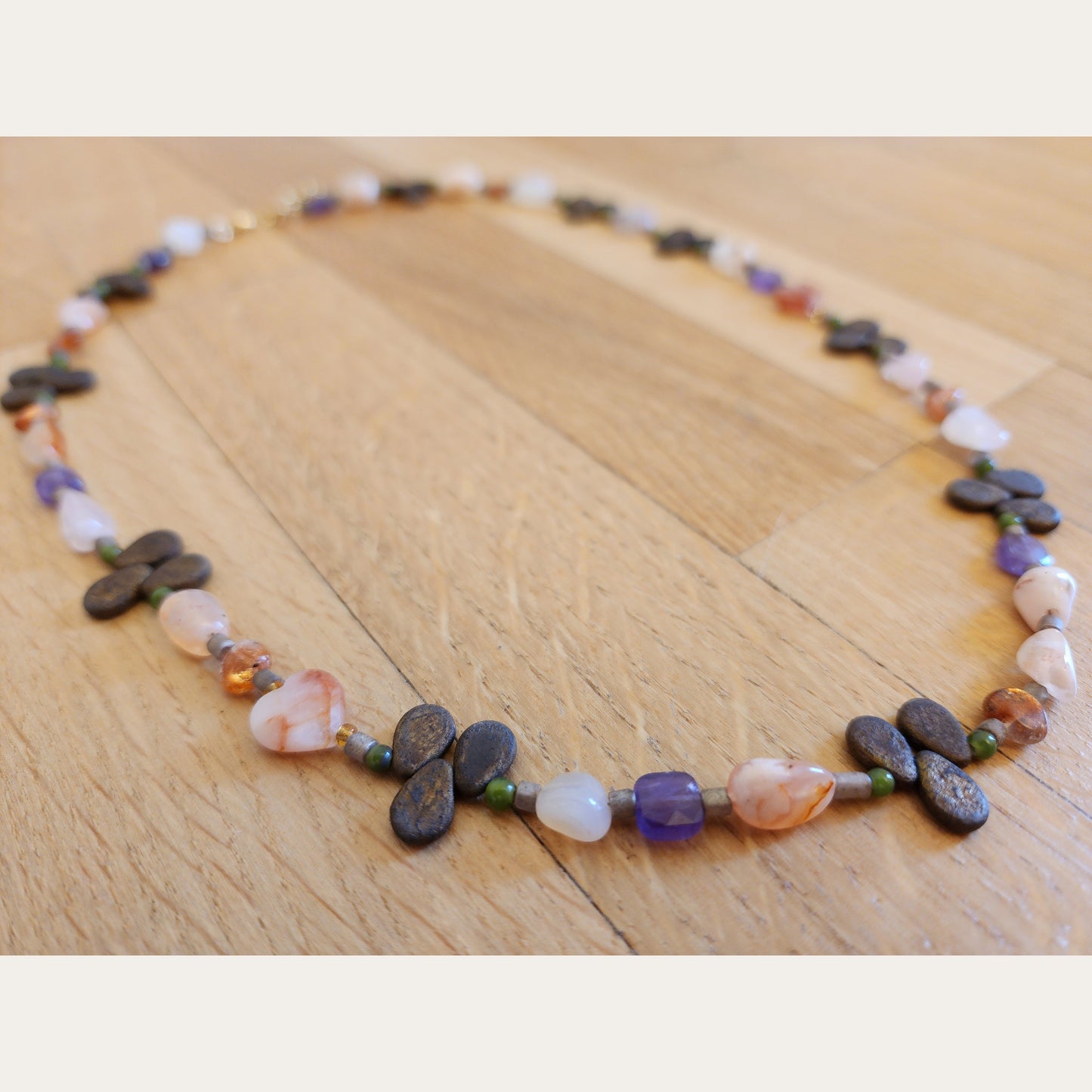 Cotton Thistle Necklace (24in-25in)