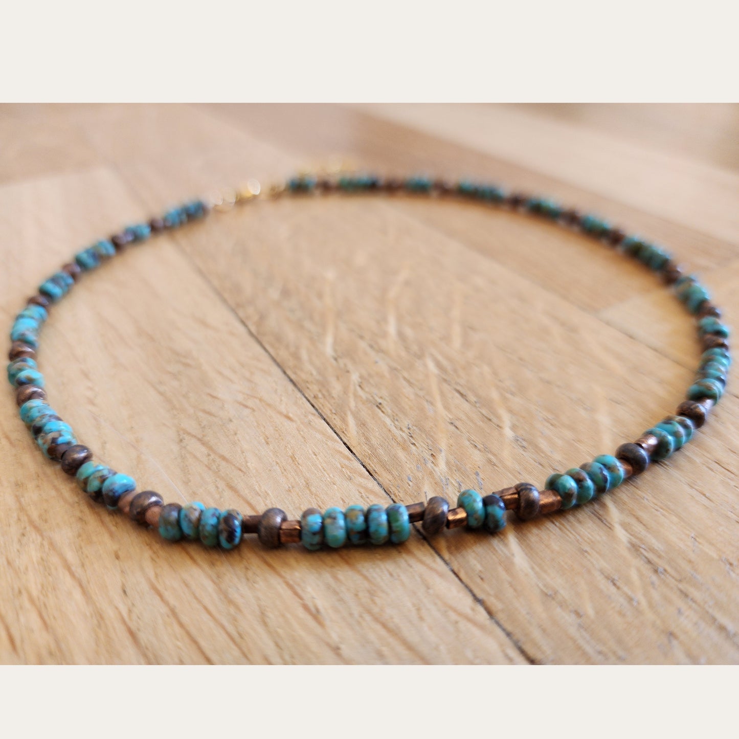 Turquoise Trail Necklace (14in-16in)