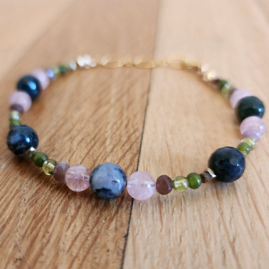 Pink Sage Bracelet