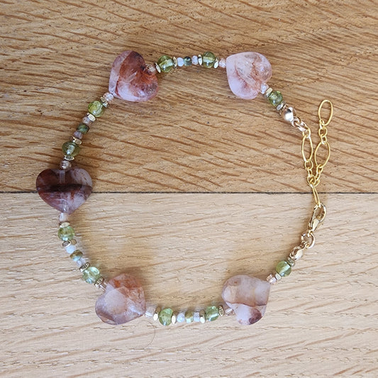 Copper Rose Bracelet