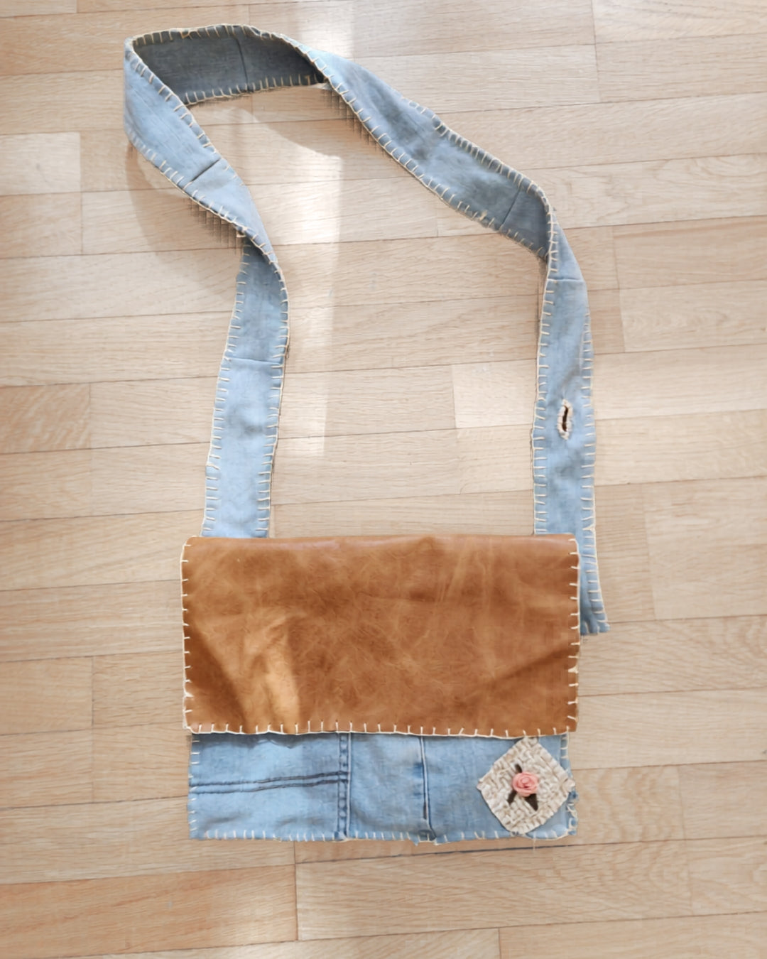 Desert Rose Upcycled Purse