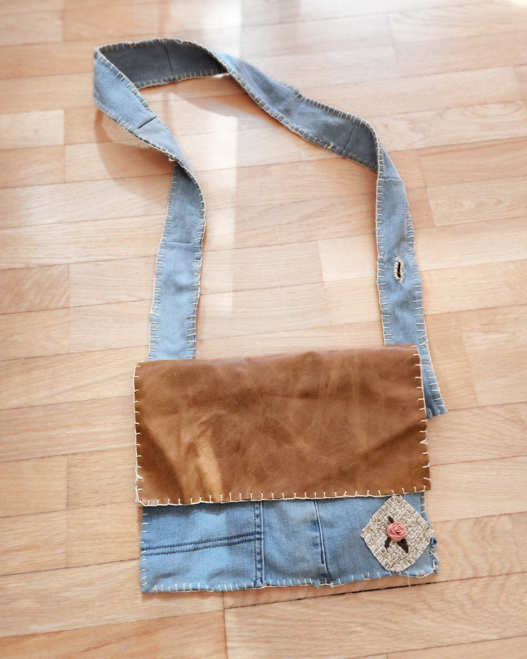 Desert Rose Upcycled Purse