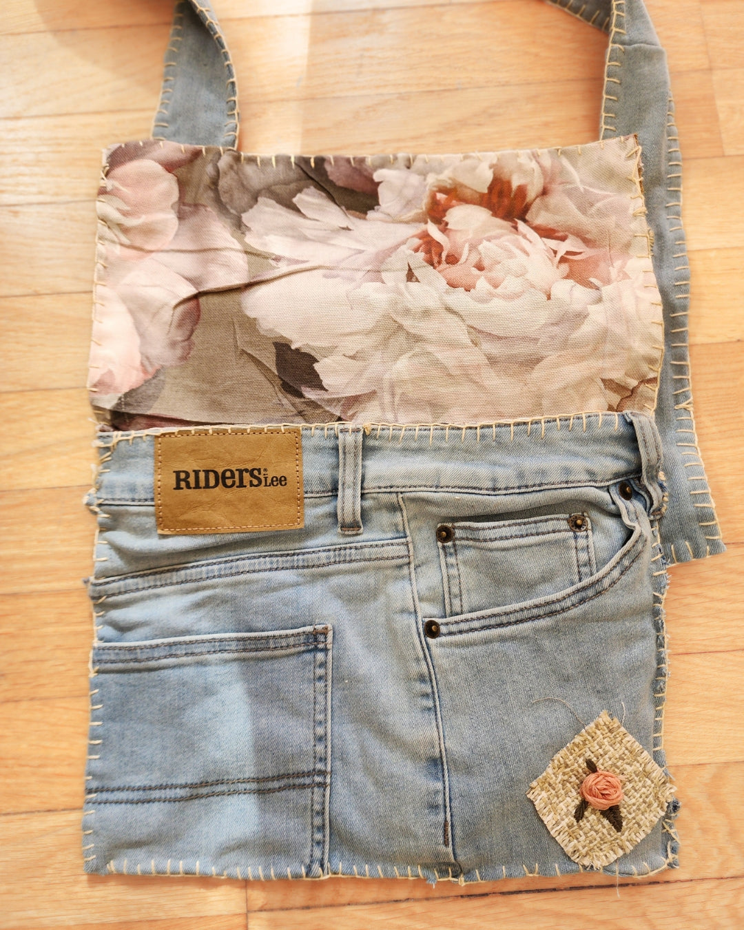 Desert Rose Upcycled Purse
