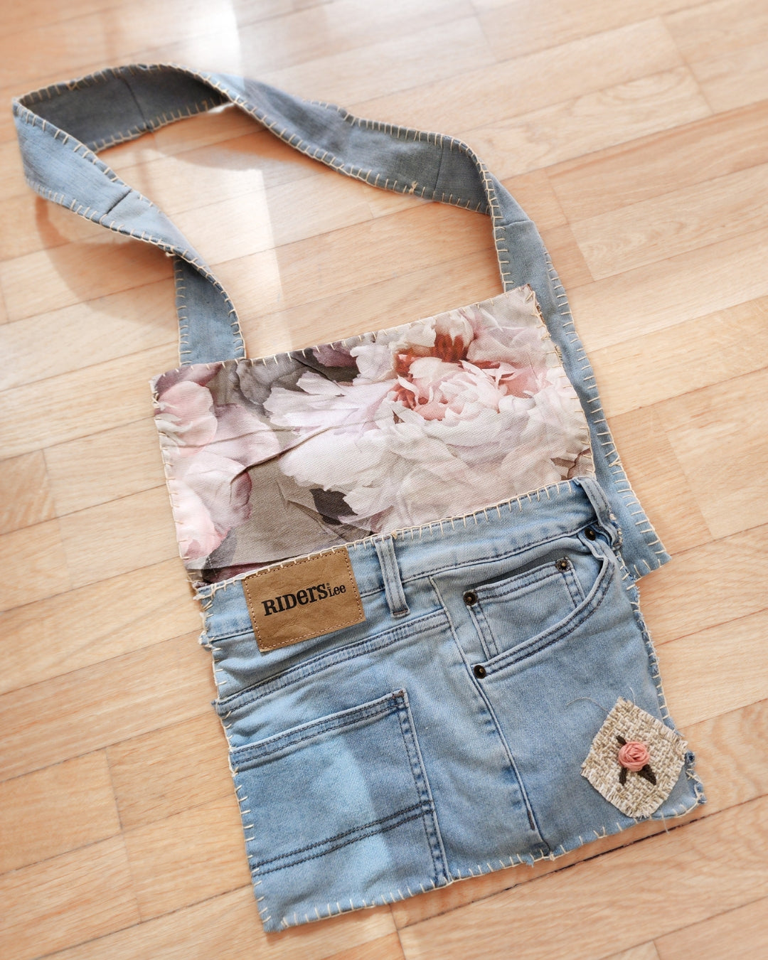 Desert Rose Upcycled Purse