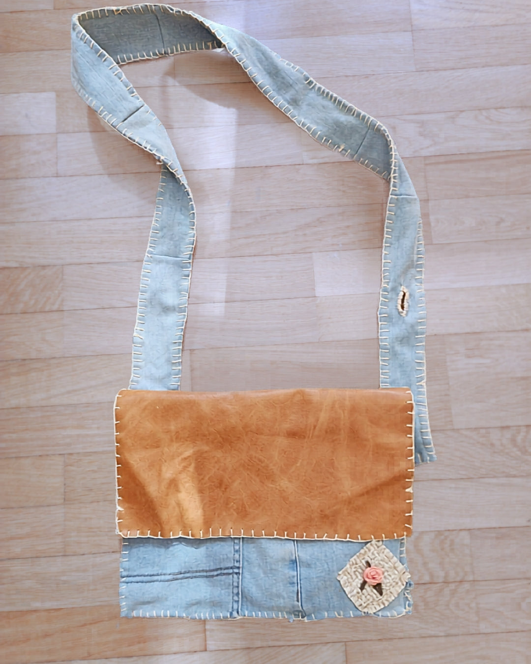 Desert Rose Upcycled Purse