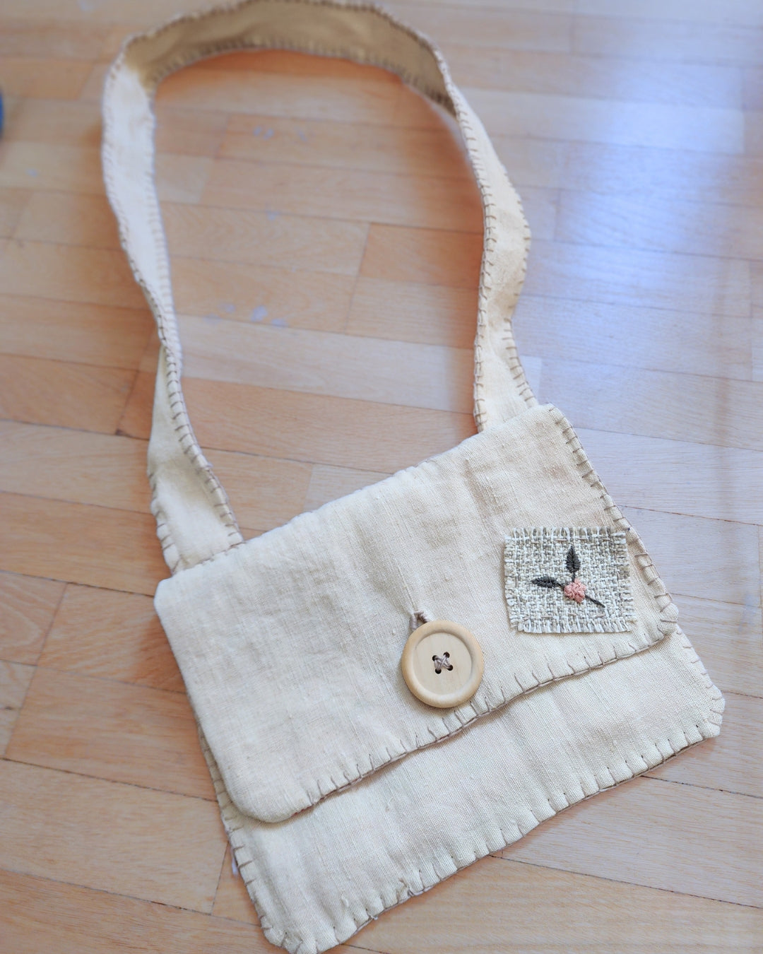 Strawberry Field Handmade Purse