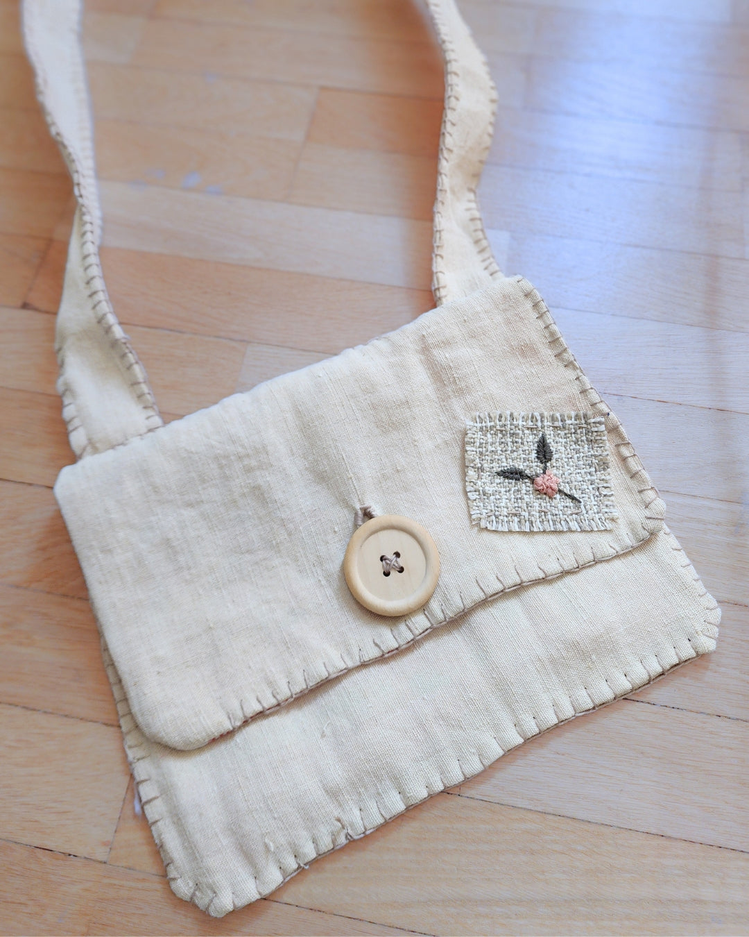 Strawberry Field Handmade Purse