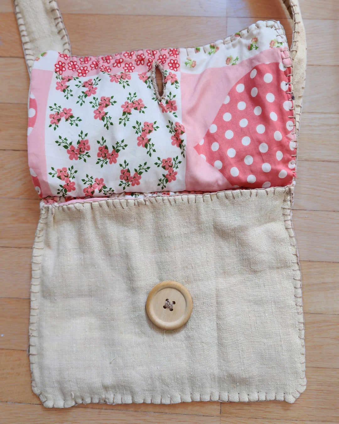 Strawberry Field Handmade Purse