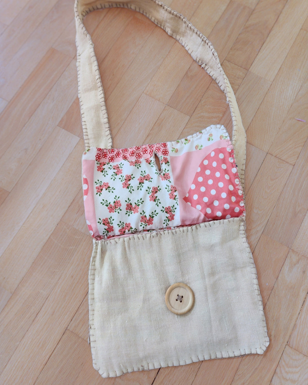 Strawberry Field Handmade Purse