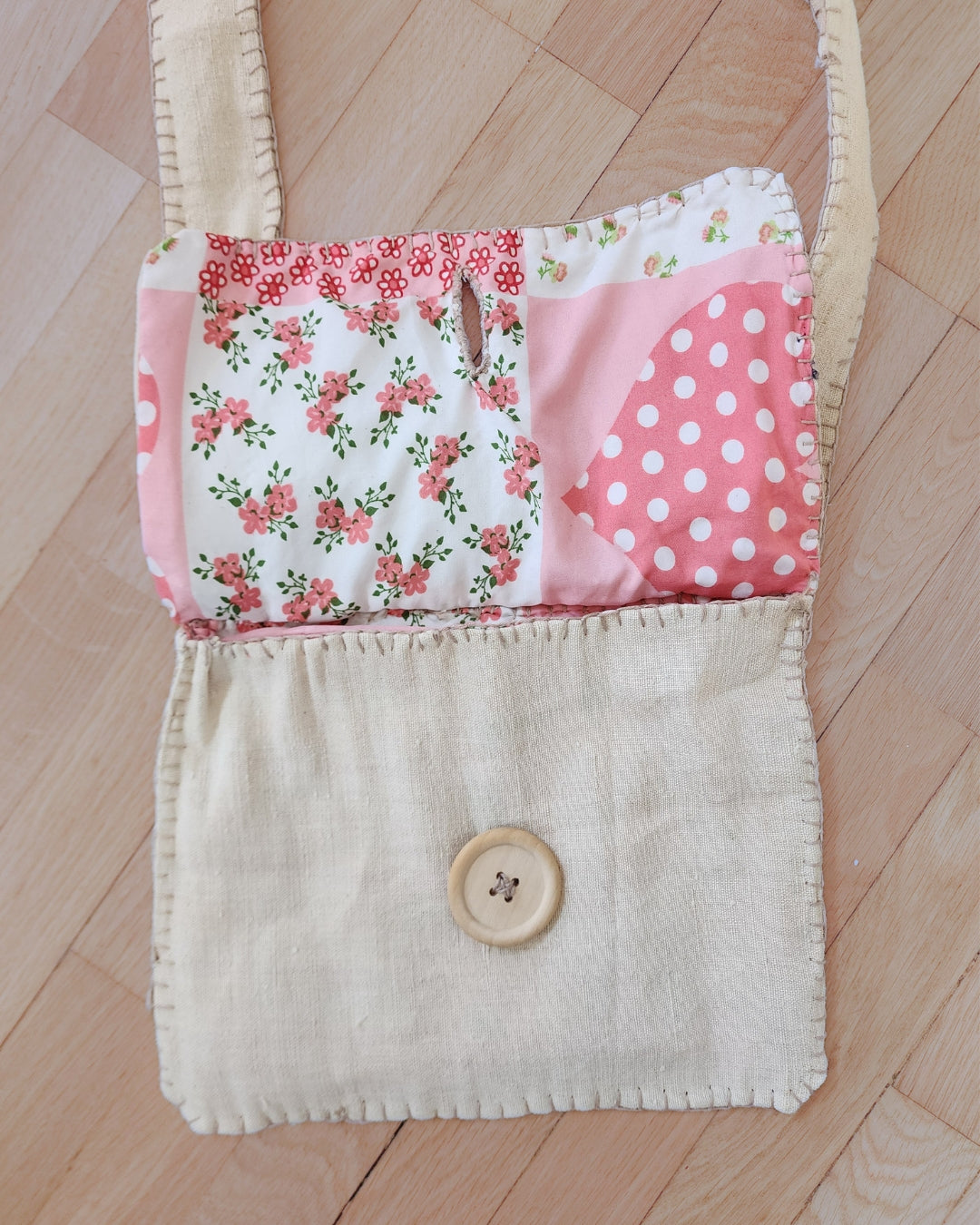 Strawberry Field Handmade Purse