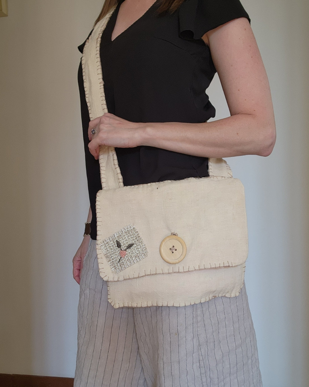 Strawberry Field Handmade Purse