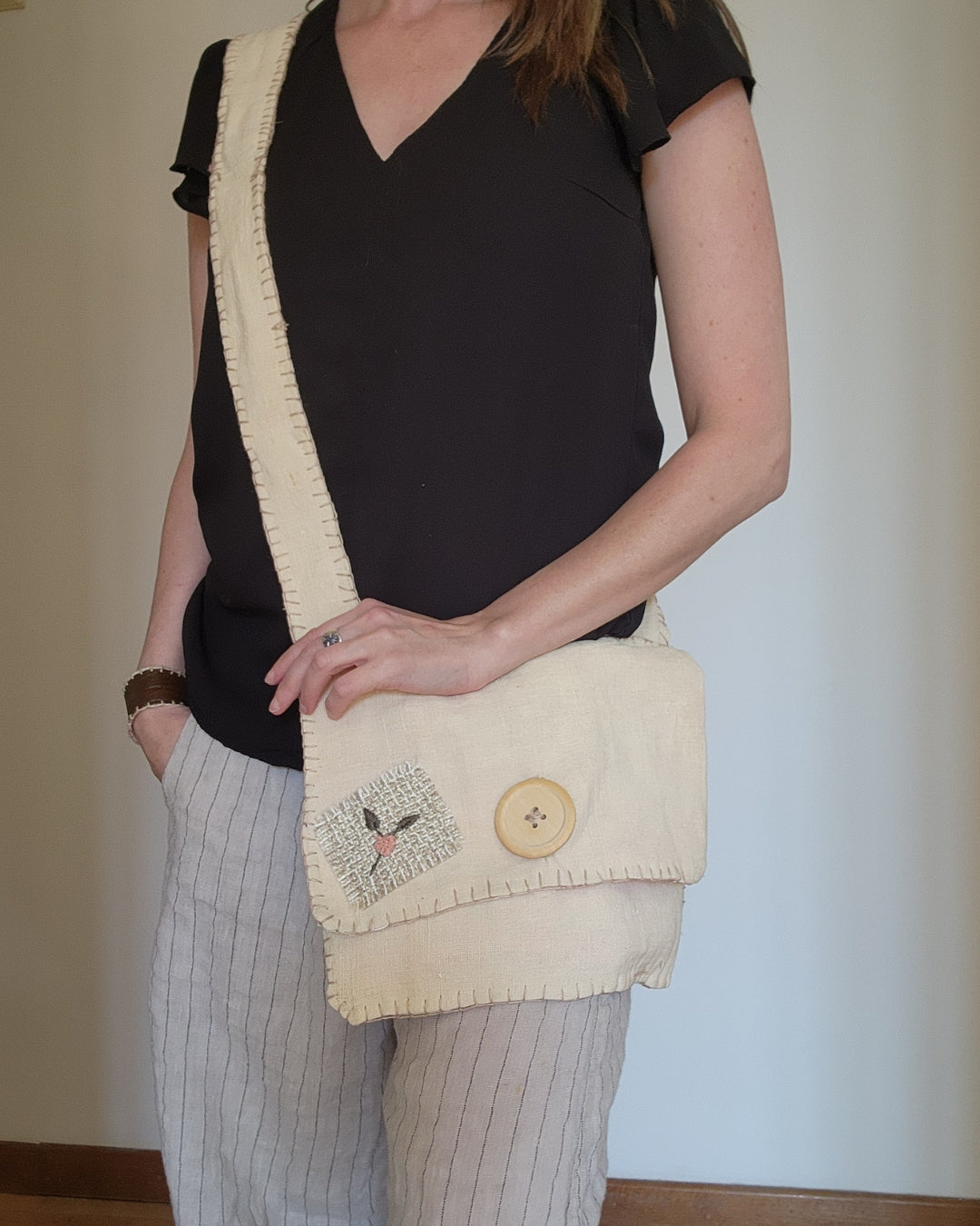 Strawberry Field Handmade Purse