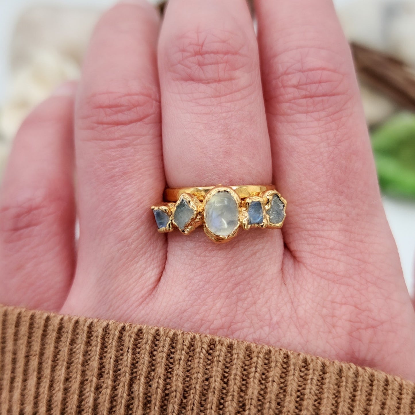 Moonstone Ring