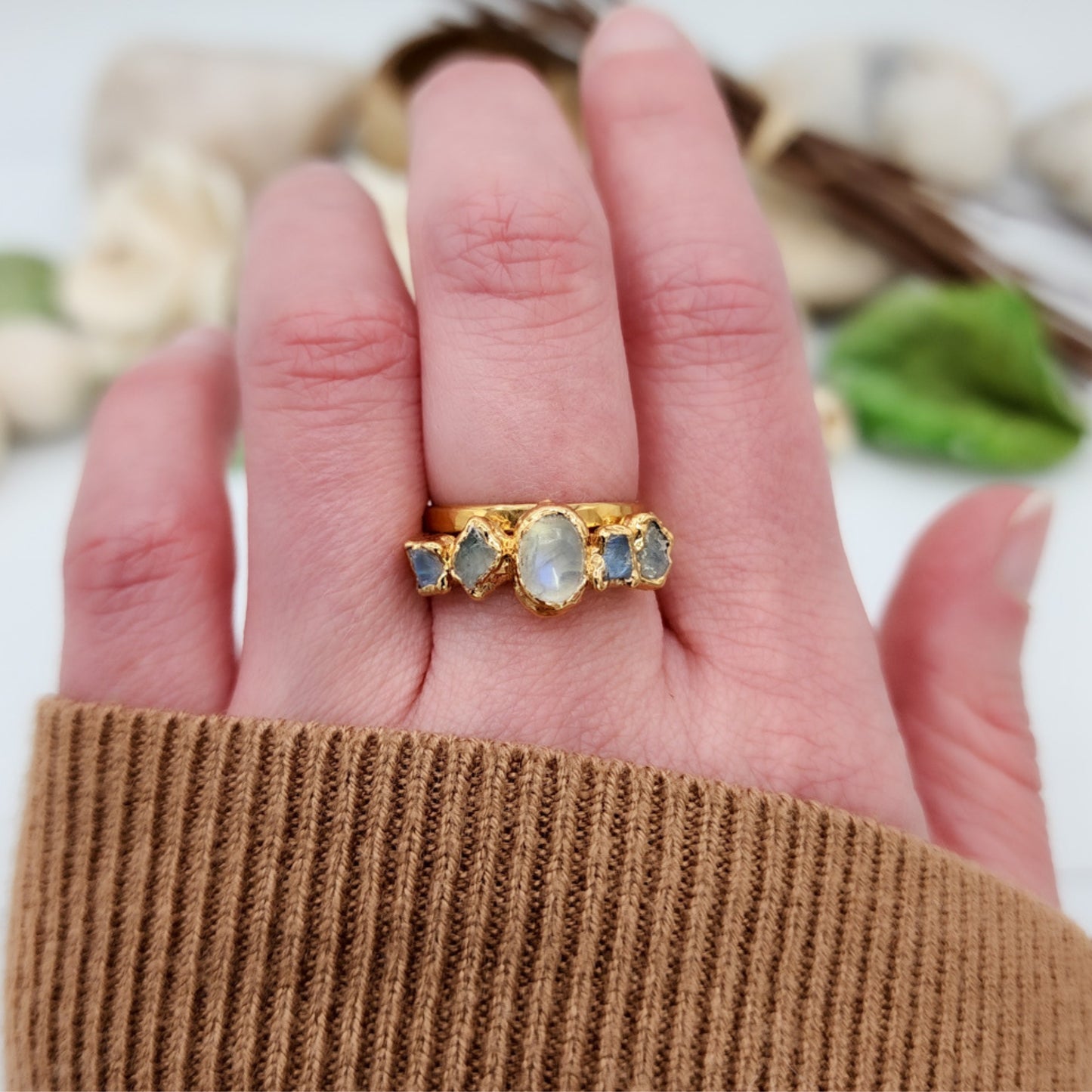 Moonstone Ring